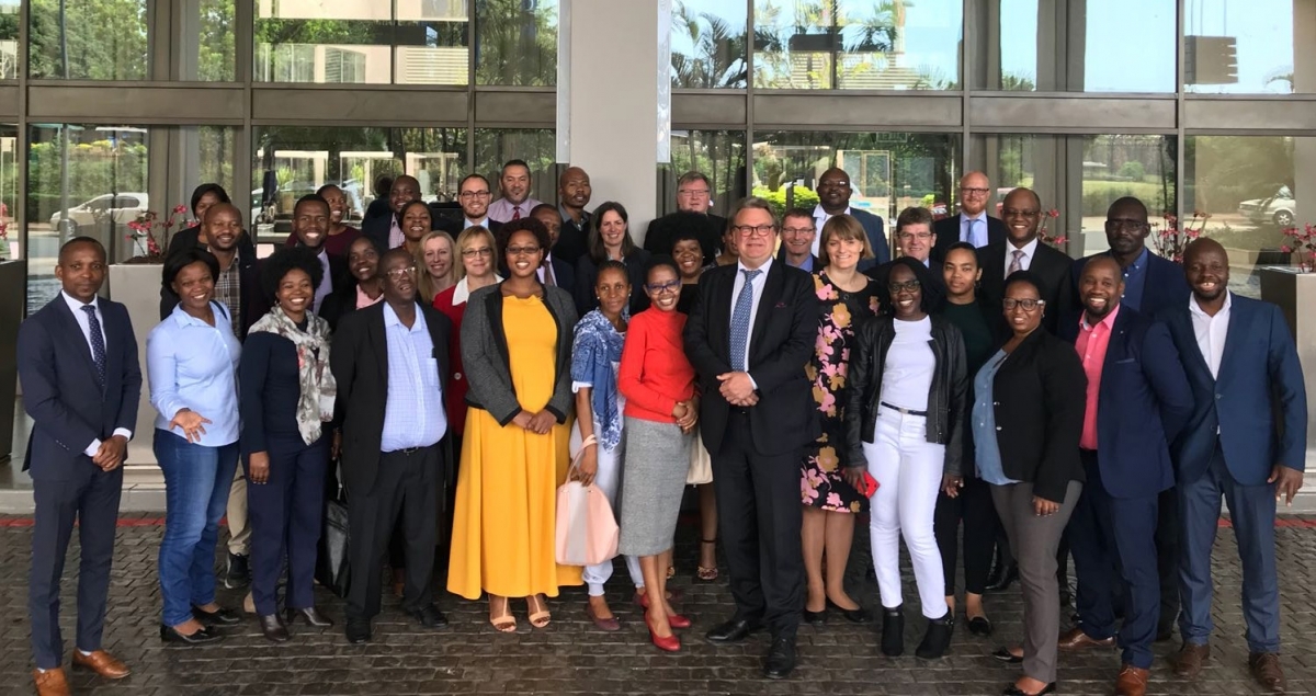 Delegations of EFTA and SACU. Delegations of EFTA and SACU.