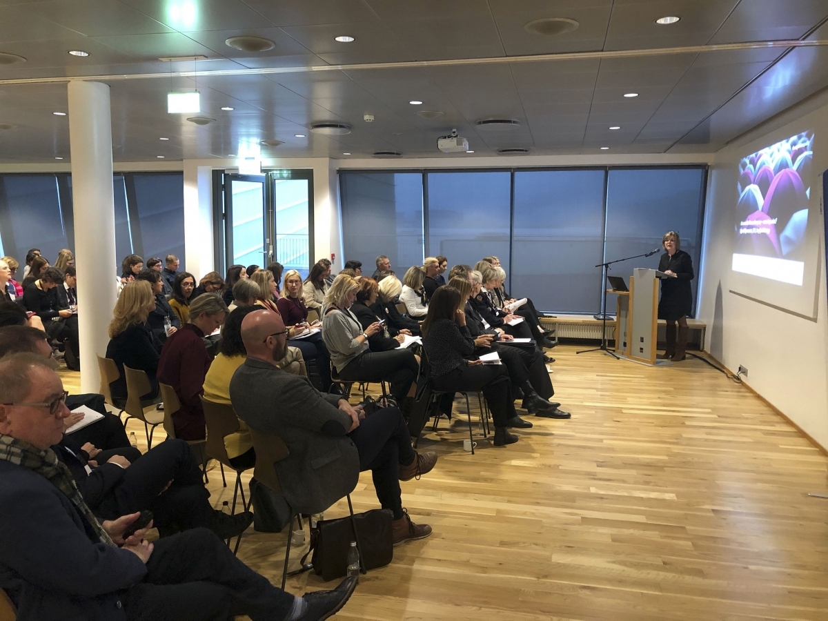 Gender equality conference in Reykjavik, 31 October and 1 November.