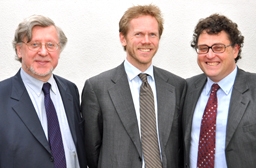 Speaking to the EFTA Parliamentary Committee, from left to right: Professor Marc Maresceau, University of Ghent. Professor Fredrik Sejersted, University of Oslo, and Professor René Schwok, University of Geneva. Professor Marc Maresceau, University of Ghent. Professor Fredrik Sejersted, University of Oslo, and Professor René Schwok, University of Geneva.
