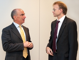 EU Chair, Mr Gianluca Grippa, and EEA EFTA Chair, Mr Per Strand Sjaastad