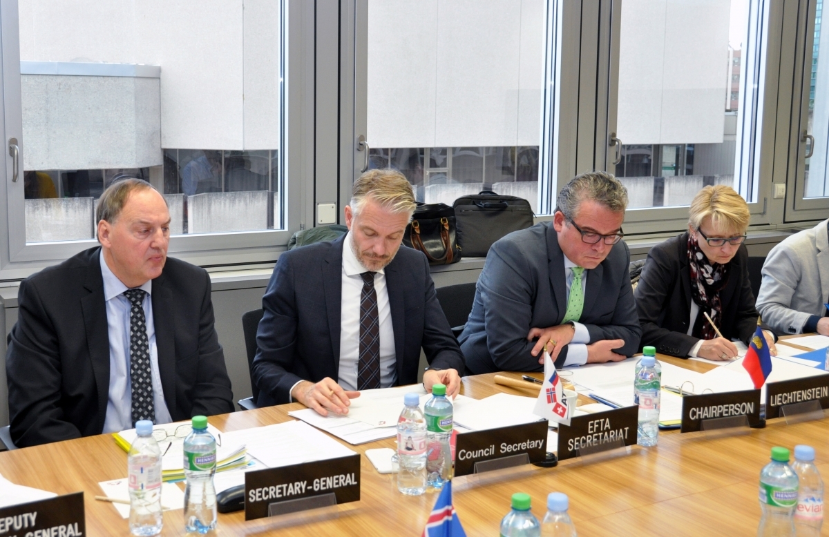 Preparations for the upcoming EFTA Ministerial meeting was on the agenda at the eight meeting of the EFTA Council. 