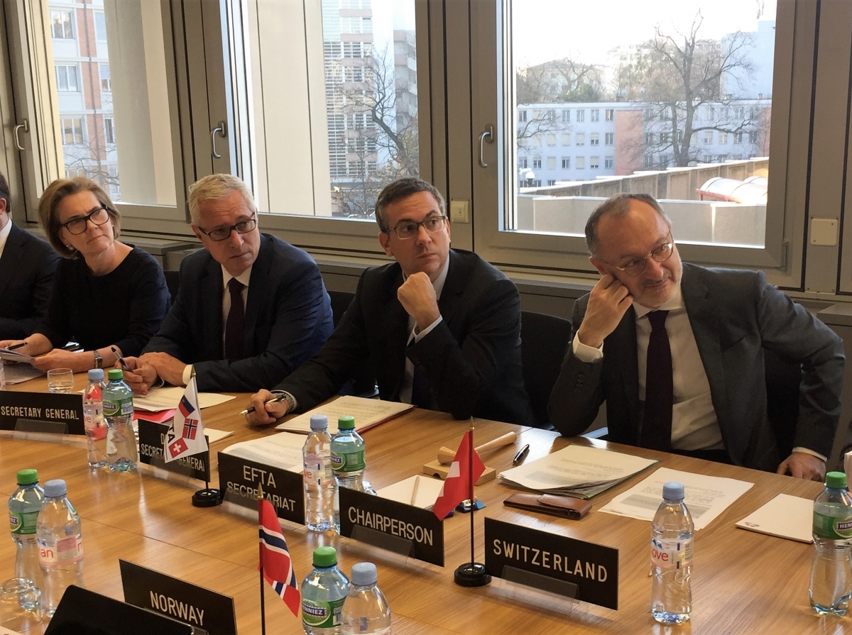 The EFTA Council met in Geneva for its ninth meeting of the year. The EFTA Council met in Geneva for its ninth meeting of the year.
