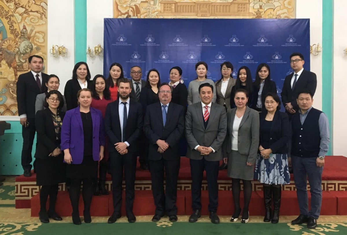 Participants to the EFTA-Mongolia workshop