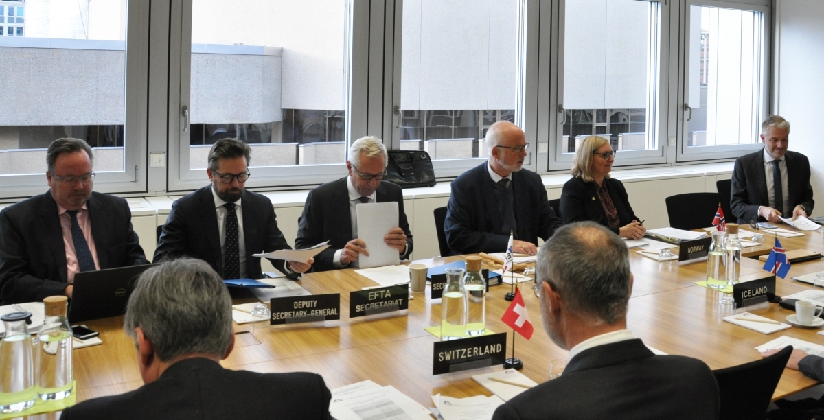 The EFTA Council is chaired by Norway in the second half of 2019.