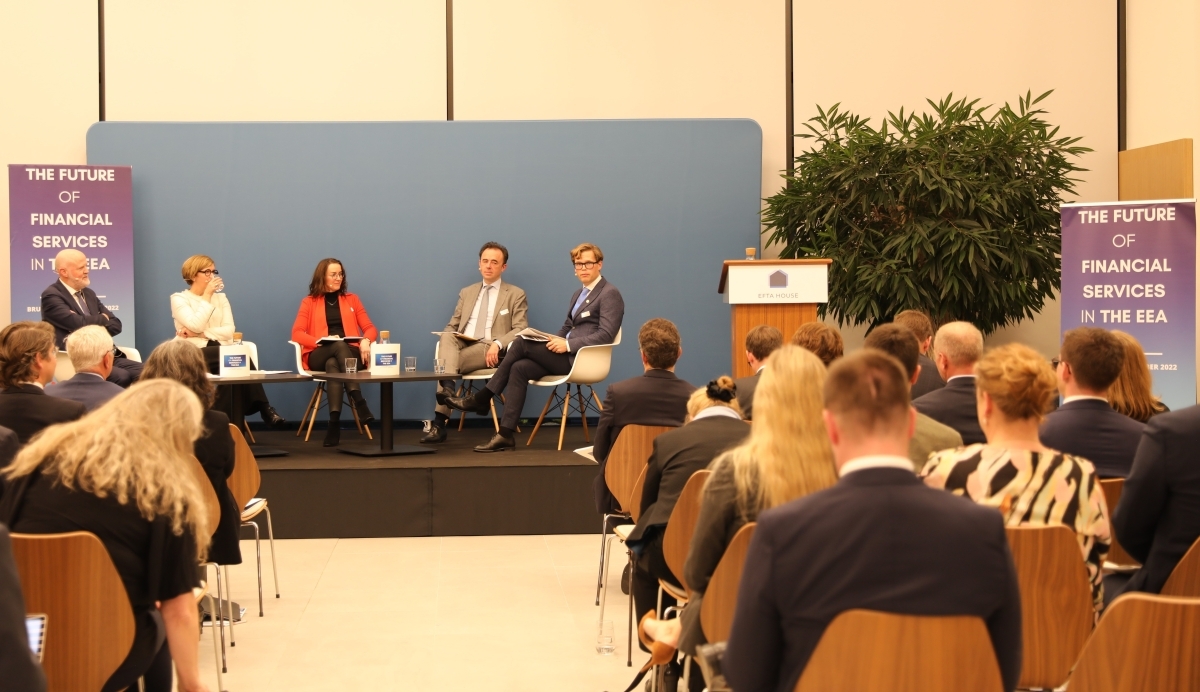 Panel discussion with high-level experts representing the EU legislator, the EU Supervisory Authorities (ESAs), the National Supervisory Authorities, and the EFTA Surveillance Authority