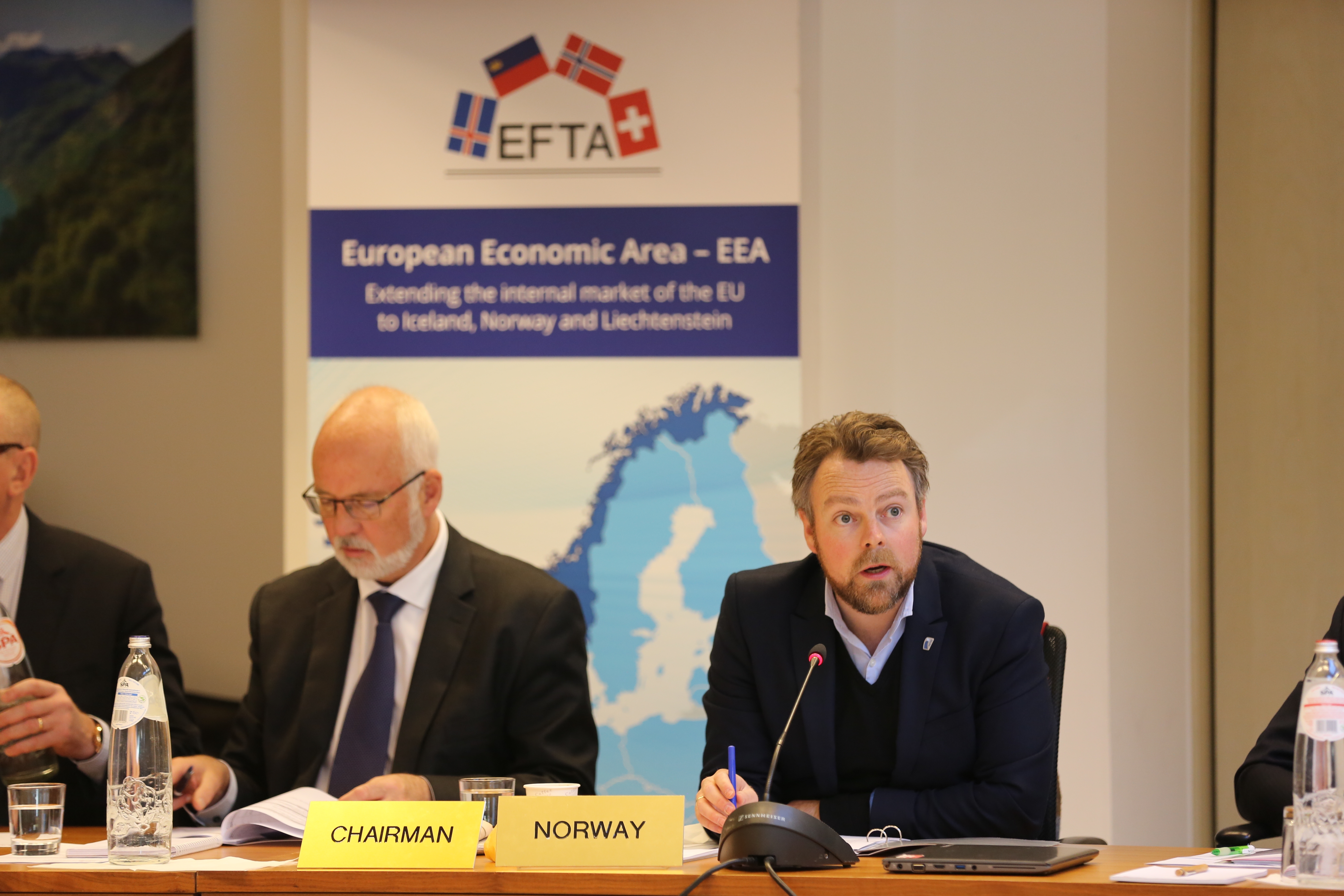 Torbjørn Røe Isaksen at EFTA 20 November 2019