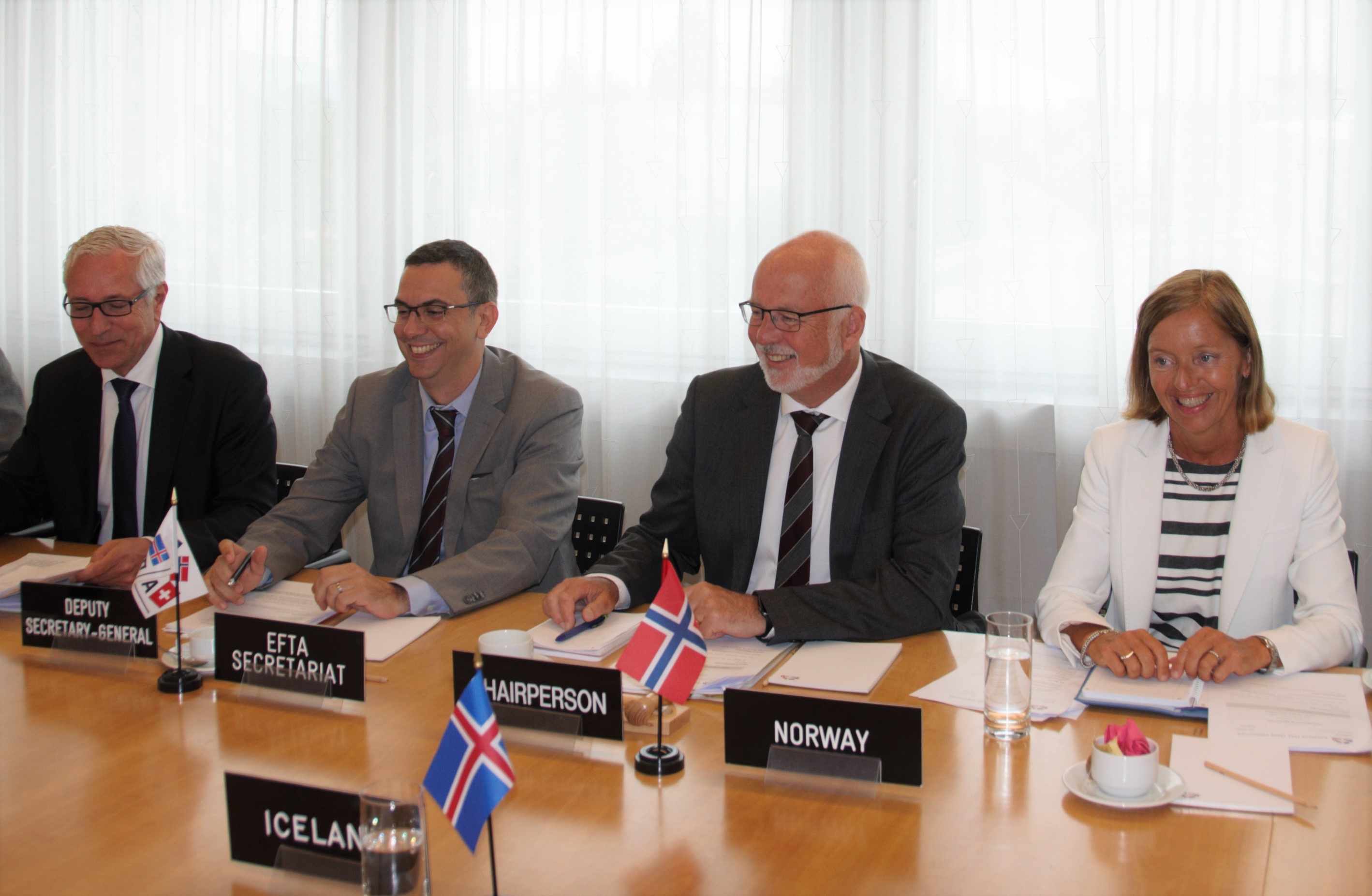 The EFTA Council met in Geneva under Norwegian Chairmanship on 11 July 2019