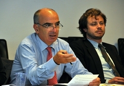 Gianluca Grippa, Head of Unit, European External Action Service, at the meeting of the EEA Joint Subcommittee I-IV on 18 September 2012.