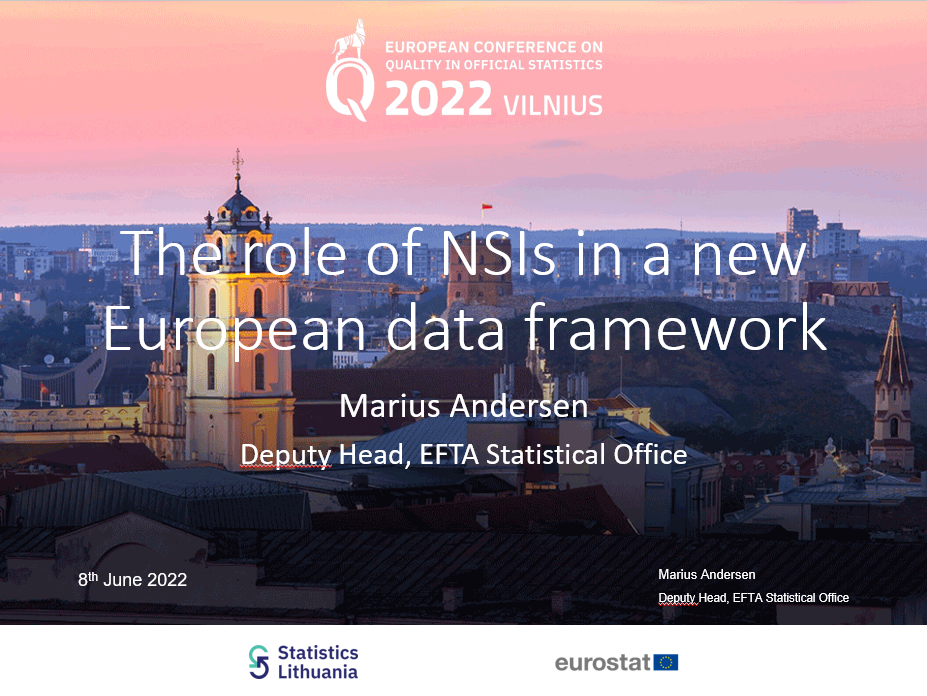 European Conference on quality in official statistics