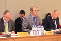 Ambassador Atle Leikvoll, Mission of Norway to the EU, chairing the EEA Joint Committee Meeting on 13 July 2012