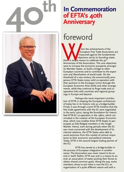 40th Anniversary of EFTA 1960-2000